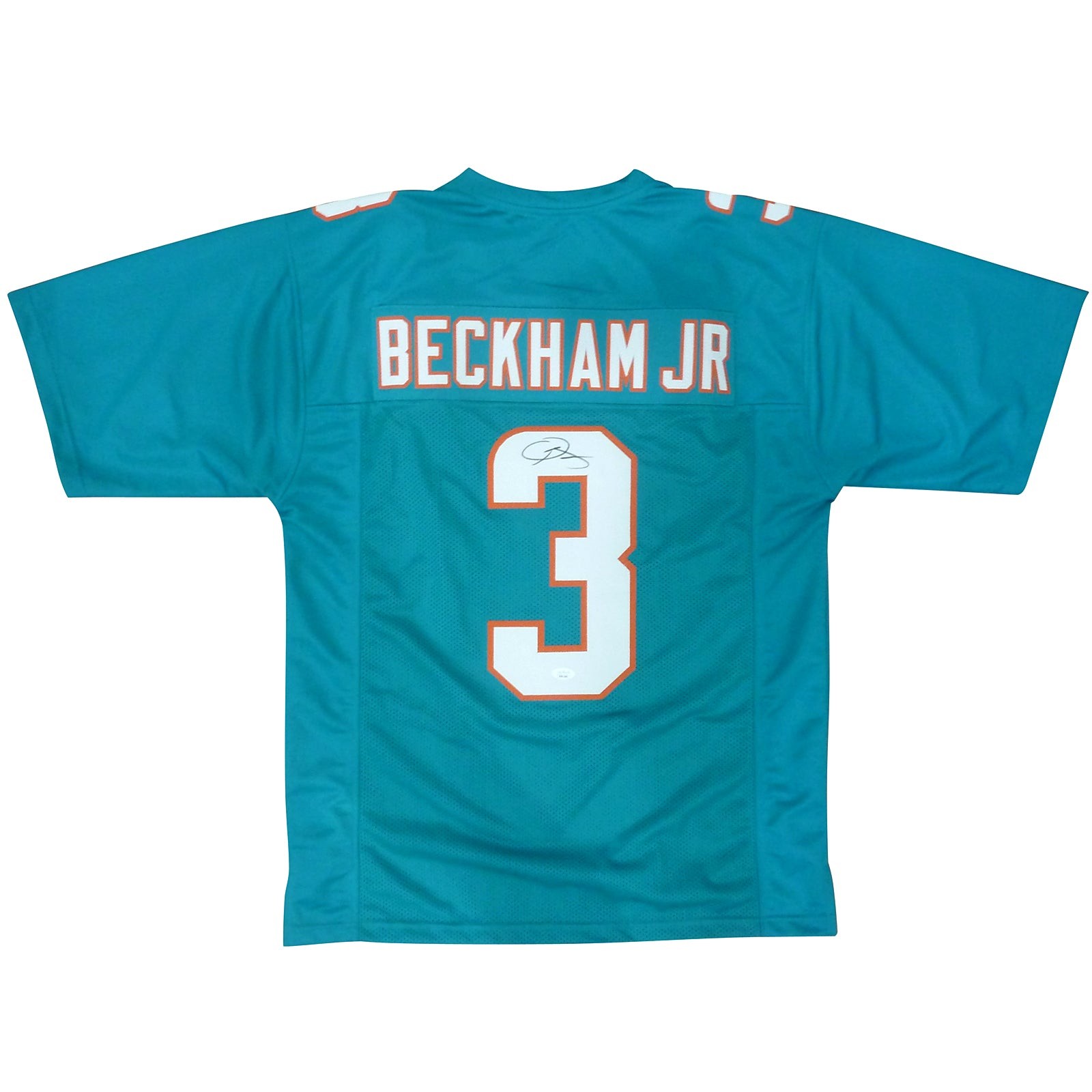Odell Beckham Jr Autographed Miami (Teal #3) Custom Jersey - JSA Odell Beckham Jr Autographed Miami (Teal #3) Custom Jersey - JSA