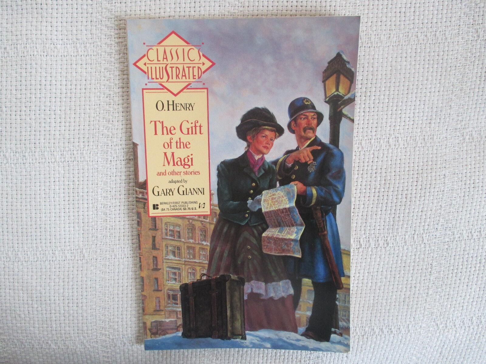 1990 The Gift Of The Magi O. Henry Classics Illustrated Berkley 1st ed 9.0 VF/NM