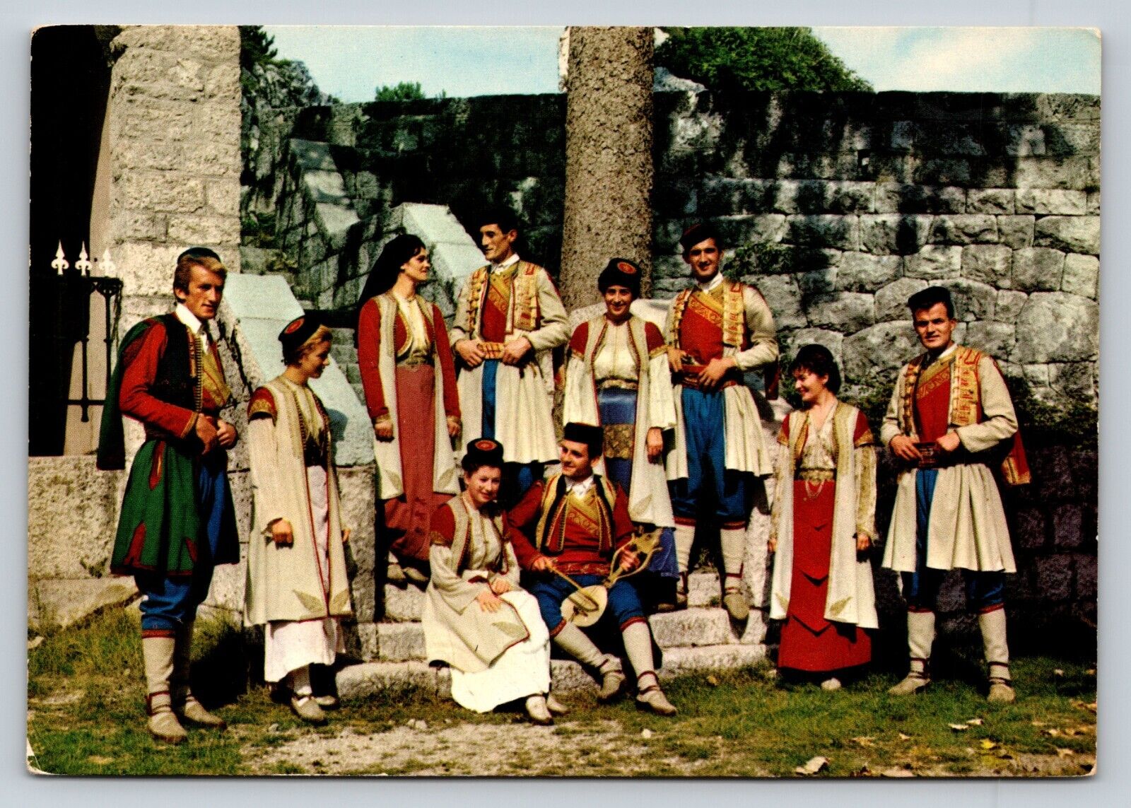 Montenegrin Traditional Costume of Montenegro 4x6\