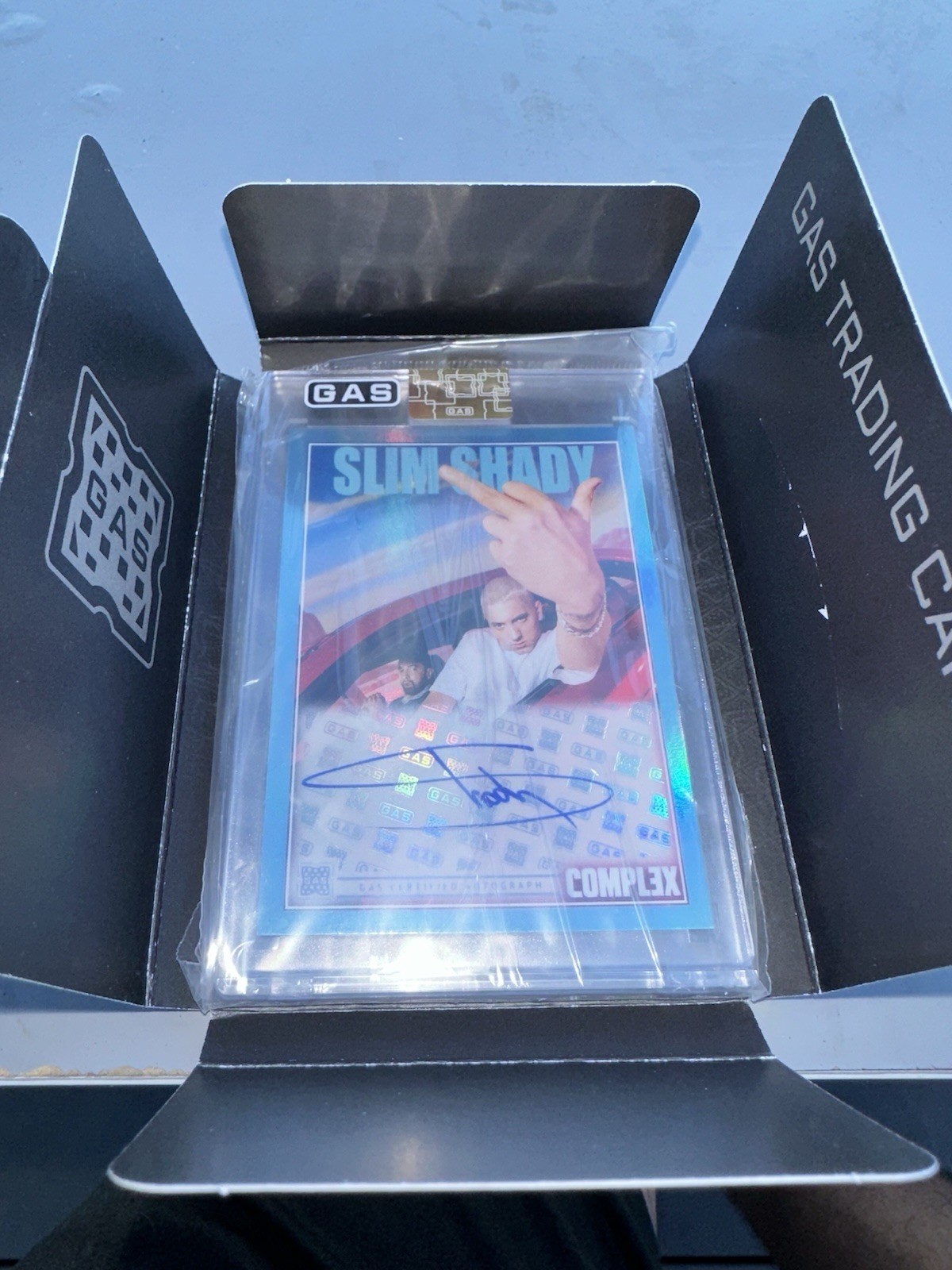 GAS Trading Cards 2024 Complex Eminem Slim Shady C-2 Autograph #37/40