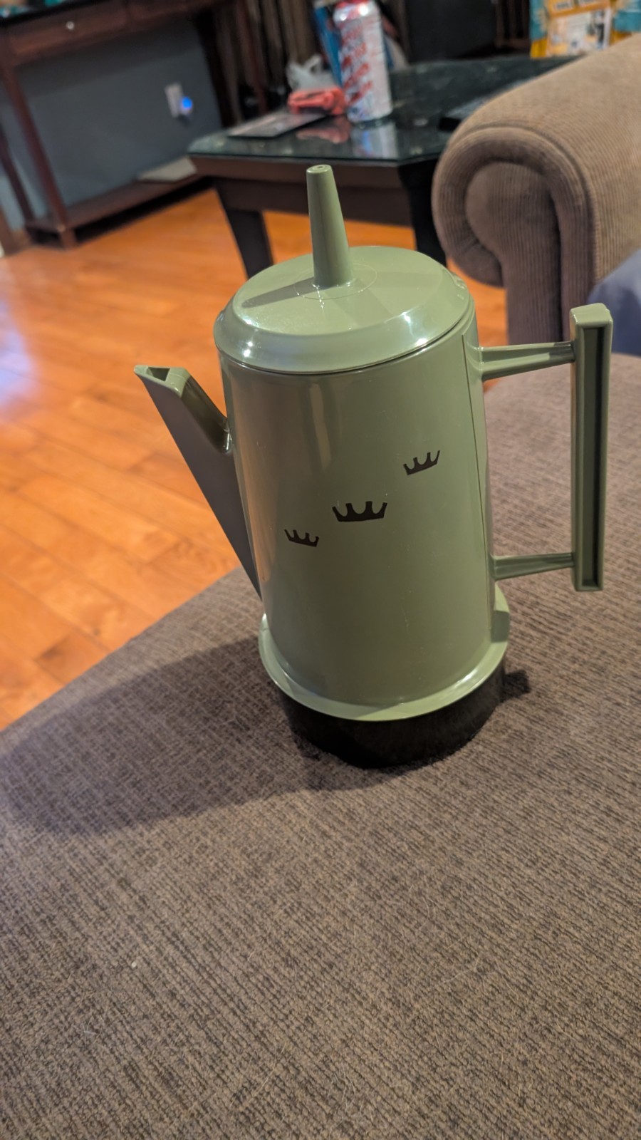 VTG Regal  POLY PERK Automatic Electric Coffee Percolator #7508 Avocado New 