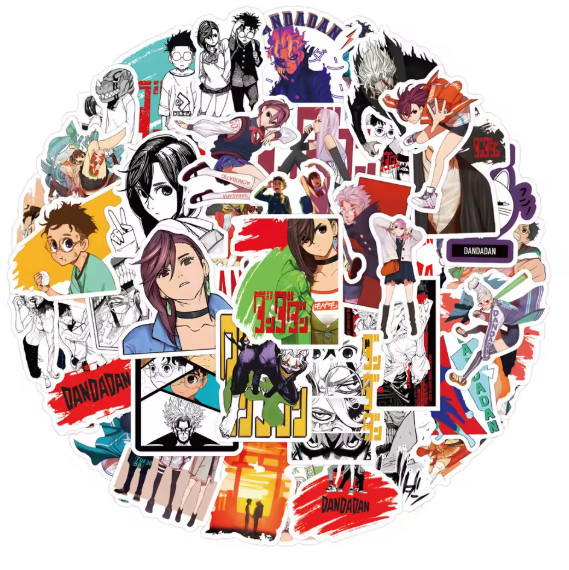 π½π»55pc DANDADAN Anime Sticker Pack with Assorted Characters & Varied Art Style π½π»55pc DANDADAN Anime Sticker Pack with Assorted Characters & Varied Art Style