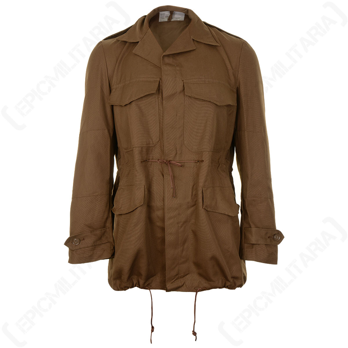 Original Summer Bush Jacket South African Nutria Brown SADF Military Surplus