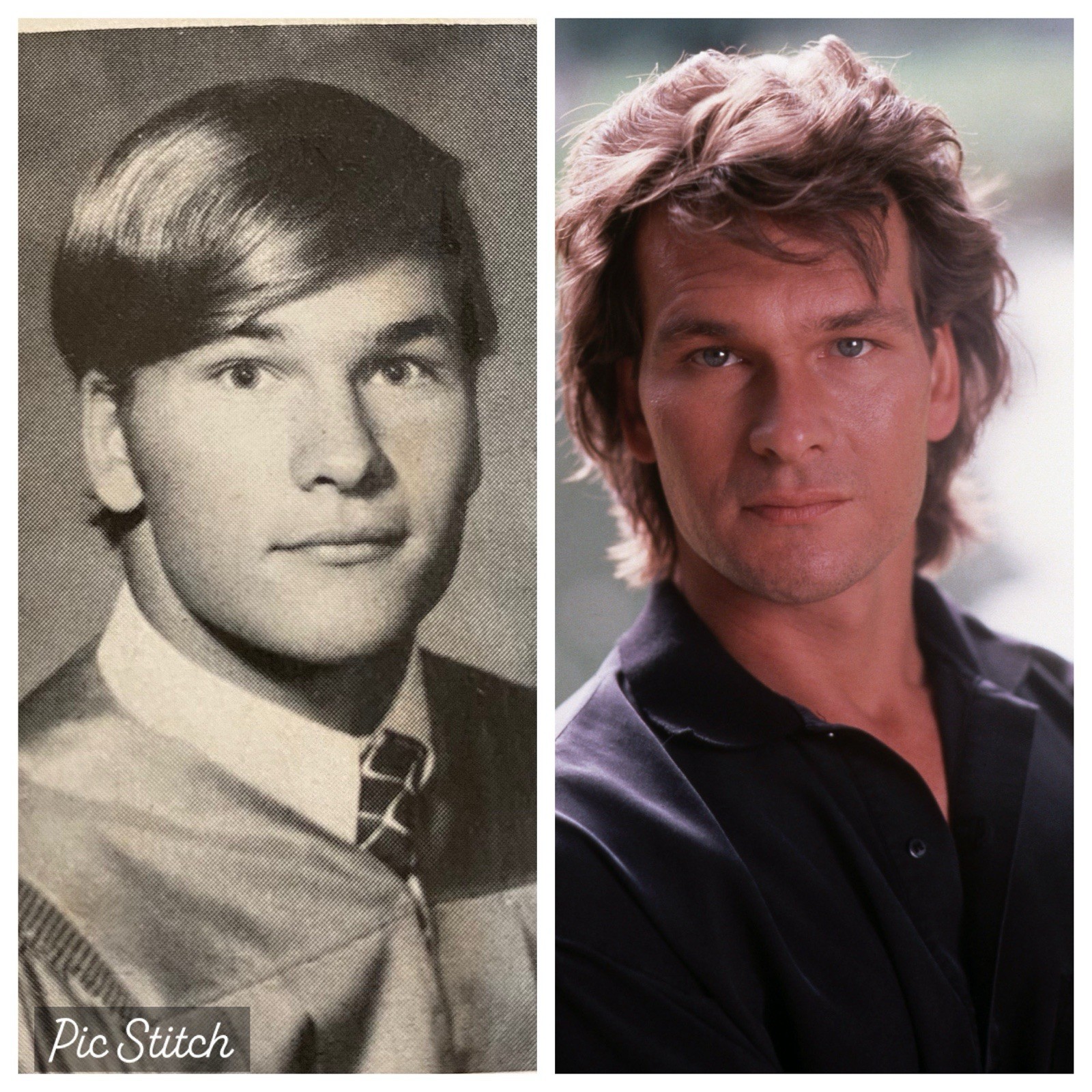 PATRICK SWAYZE  Senior High School Yearbook DIRTY DANCING Roadhouse Ghost