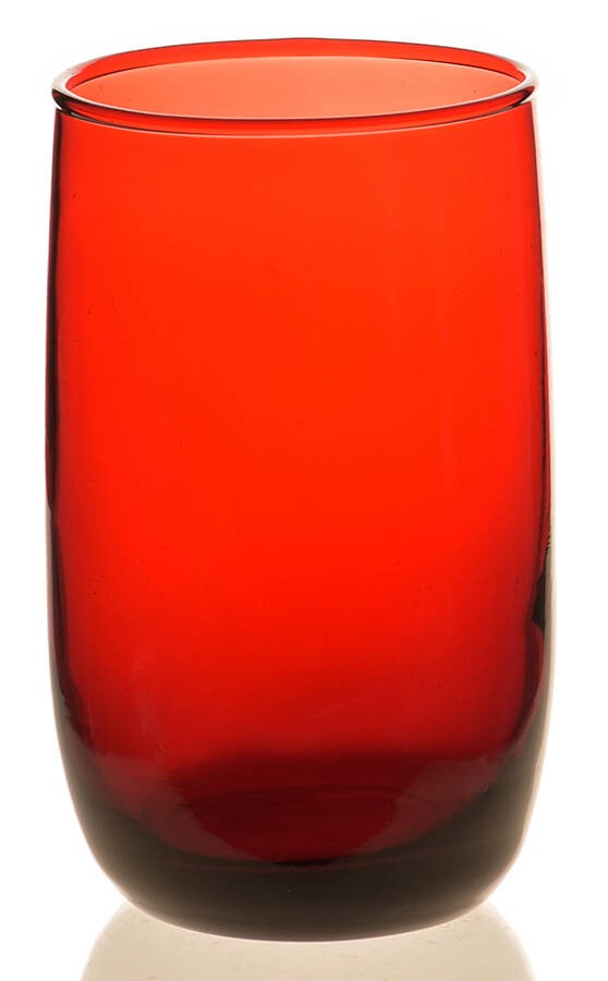 Anchor Hocking Roly Poly Royal Ruby 9 Oz Tumbler 2615180