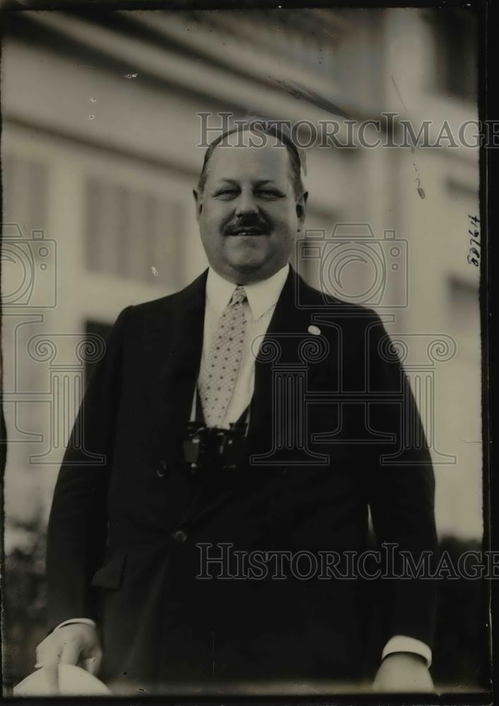 1928 Press Photo George W Bull secy treasurer Saratoga Racing Assn - net19015