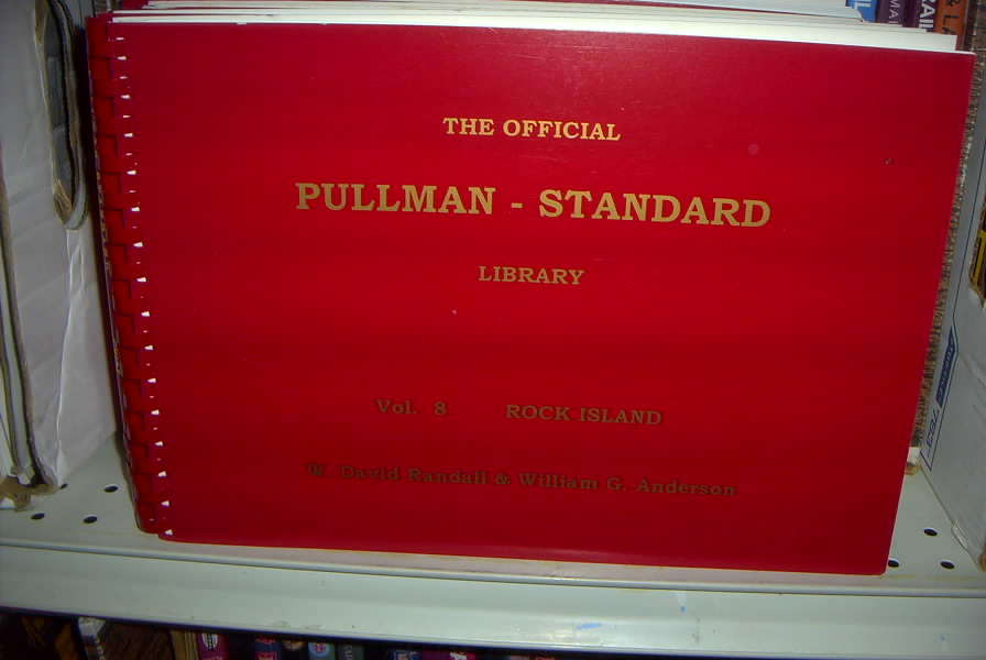 JULY 4TH SALE RPC PUBLICATIONS PULLMAN STANDARD  LIBRARY VOL 8 ROCK ISLAND NEW