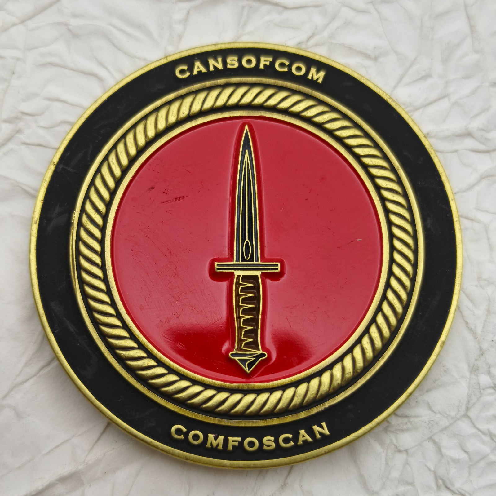 Canadian Special Operations Command Challenge Coin CANSOFCOM COMFOSCAN