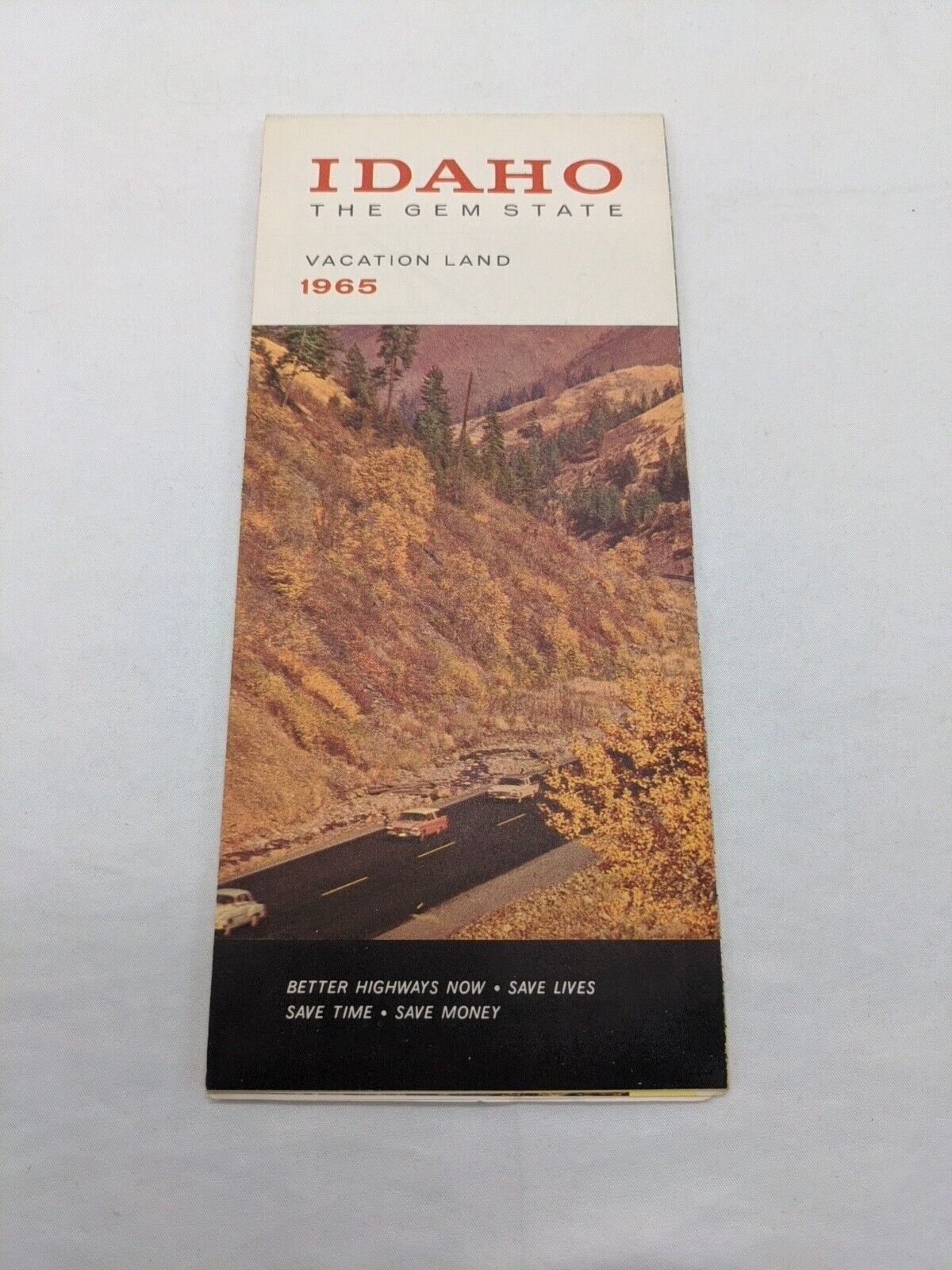 Vintage 1965 Idaho The Gem State Vacation Land Brochure