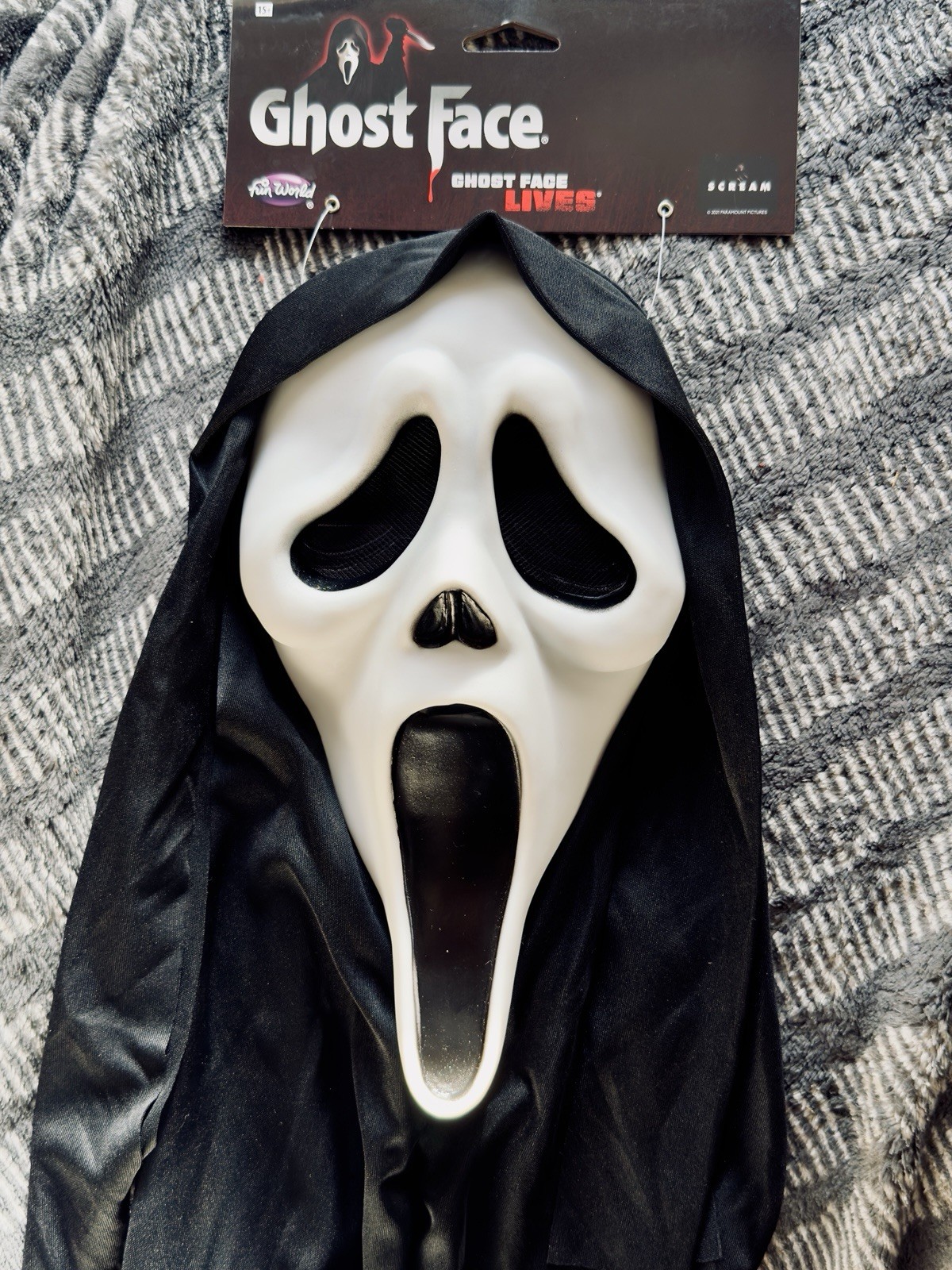 Scream GhostFace Mask EU 2025 Fun World Easter Unlimited Scream GhostFace Mask EU 2025 Fun World Easter Unlimited