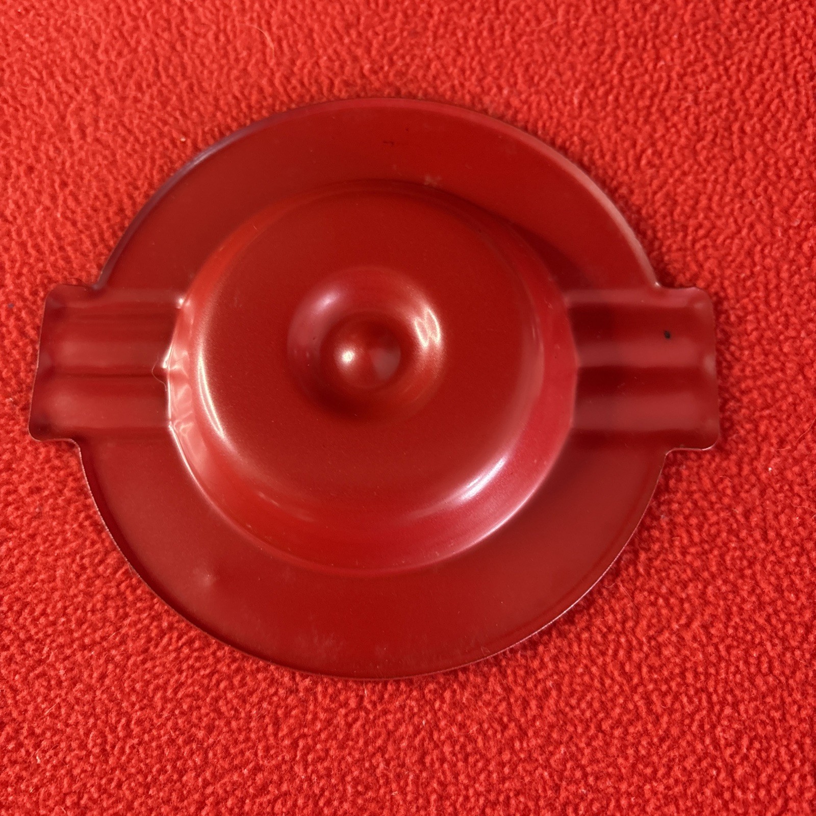 Vintage 1970\'s Era Coke COCA-COLA Wave Design Ashtray Ash Tray 5.25\
