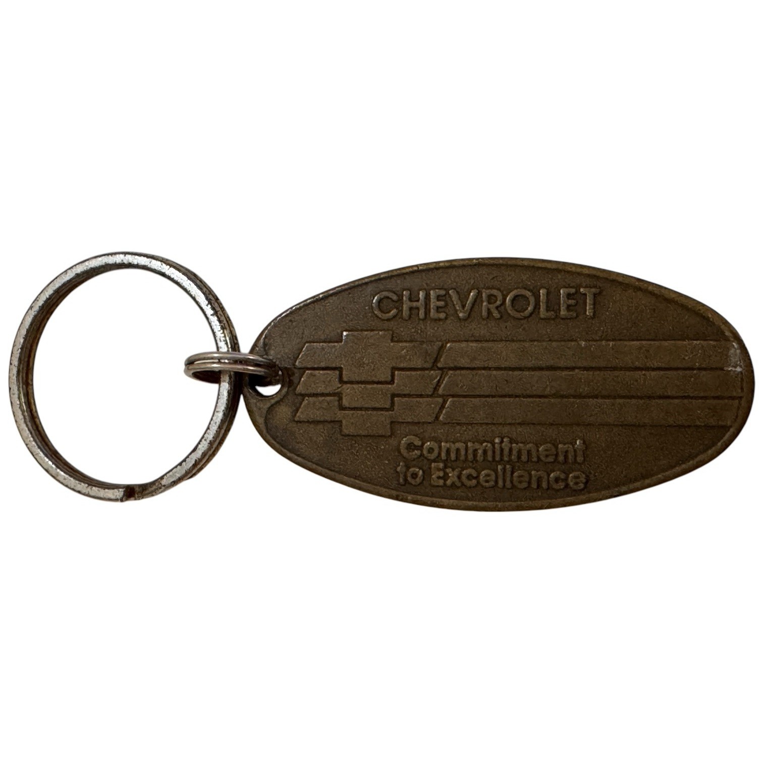 Vintage Chevy Chevrolet Deposit in any Mailbox Advertising Keychain Lost Key Fob