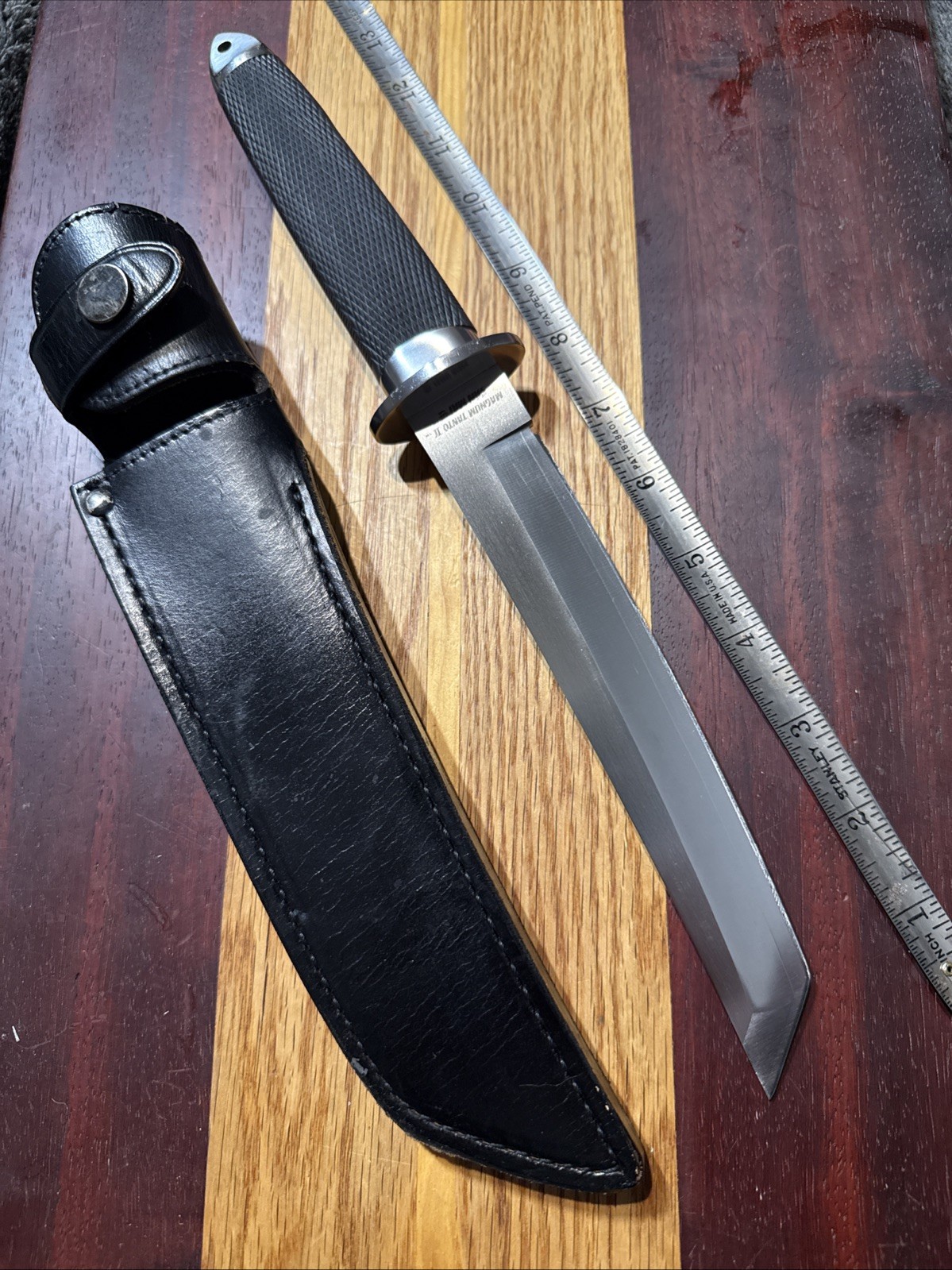 Vintage Cold Steel Magnum Tanto San Mai Seki Japan Hattori MINT Orig Sheath