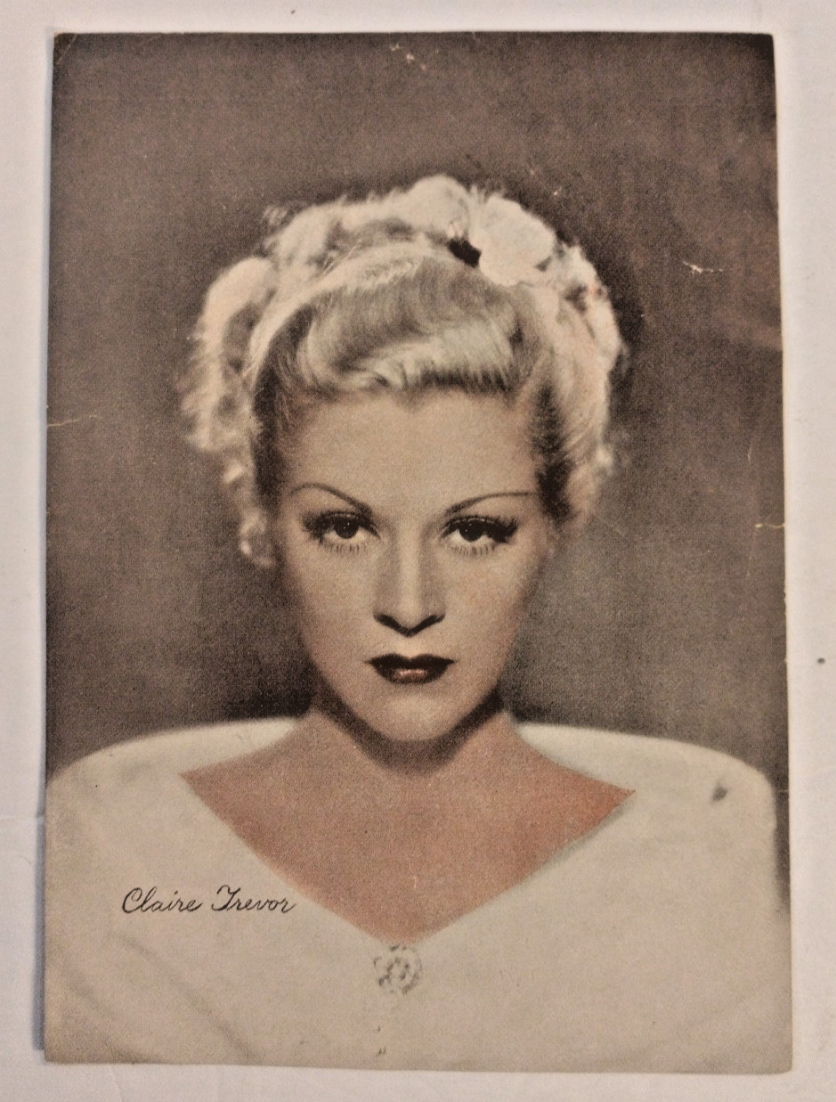 CLAIRE TREVOR Starlet Original 1930s Close Up Portrait Photo Sexy Actress 5 x 7