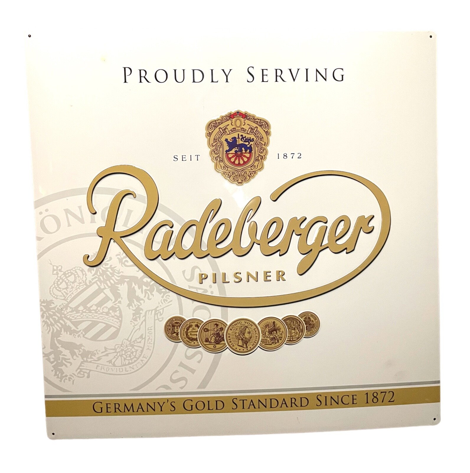 Radeberger German Pilsner Beer Metal Tin Sign | 18\