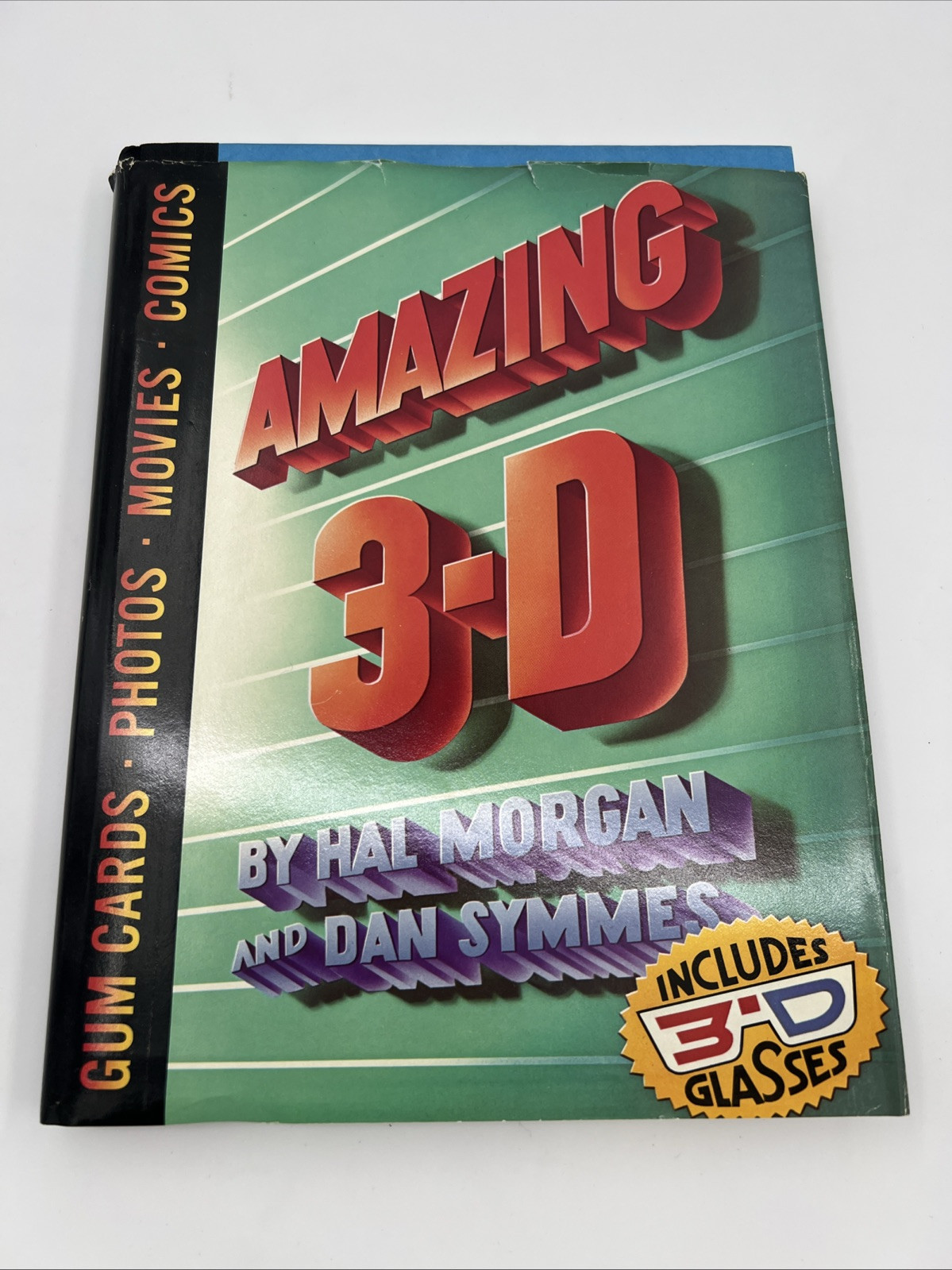 AMAZING 3-D By Morgan & Symmes 1982 Hardcover Book With Original 3-D Glasses