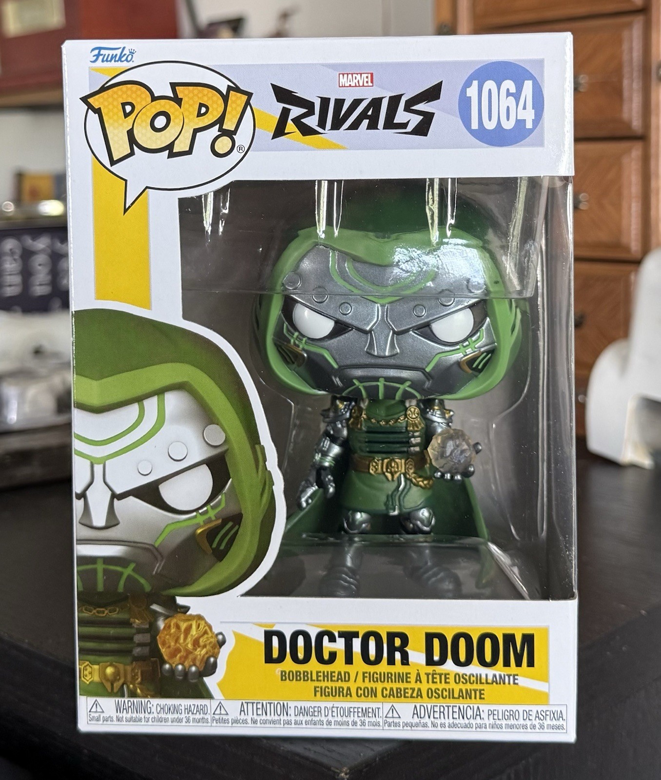 Funko Pop Games: DOCTOR DOOM #1064 Marvel Rivals Games w/Protector Funko Pop Games: DOCTOR DOOM #1064 Marvel Rivals Games w/Protector
