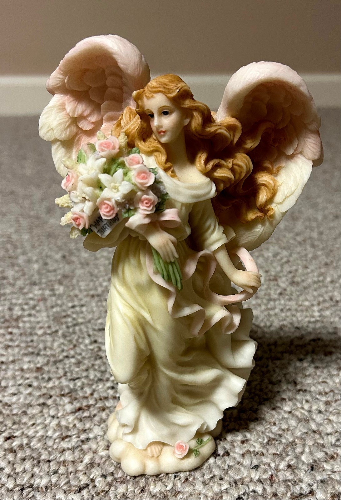 Roman Seraphim Classics Samantha Angel Figurine Blessed at Birth #78121 8\
