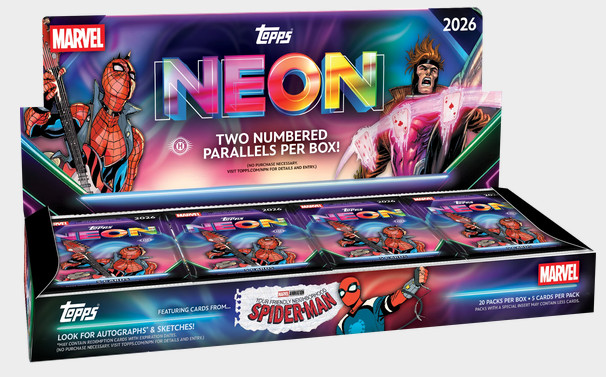 2026 Topps Neon Marvel - Hobby Box - SEALED - PRESALE