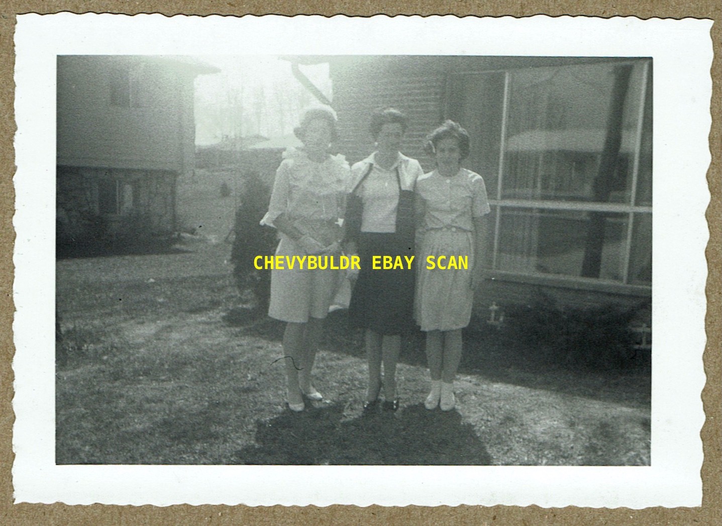 1960\'s The Ladies are Ready to Go Vintage Snapshot Photograph 1960\'s The Ladies are Ready to Go Vintage Snapshot Photograph
