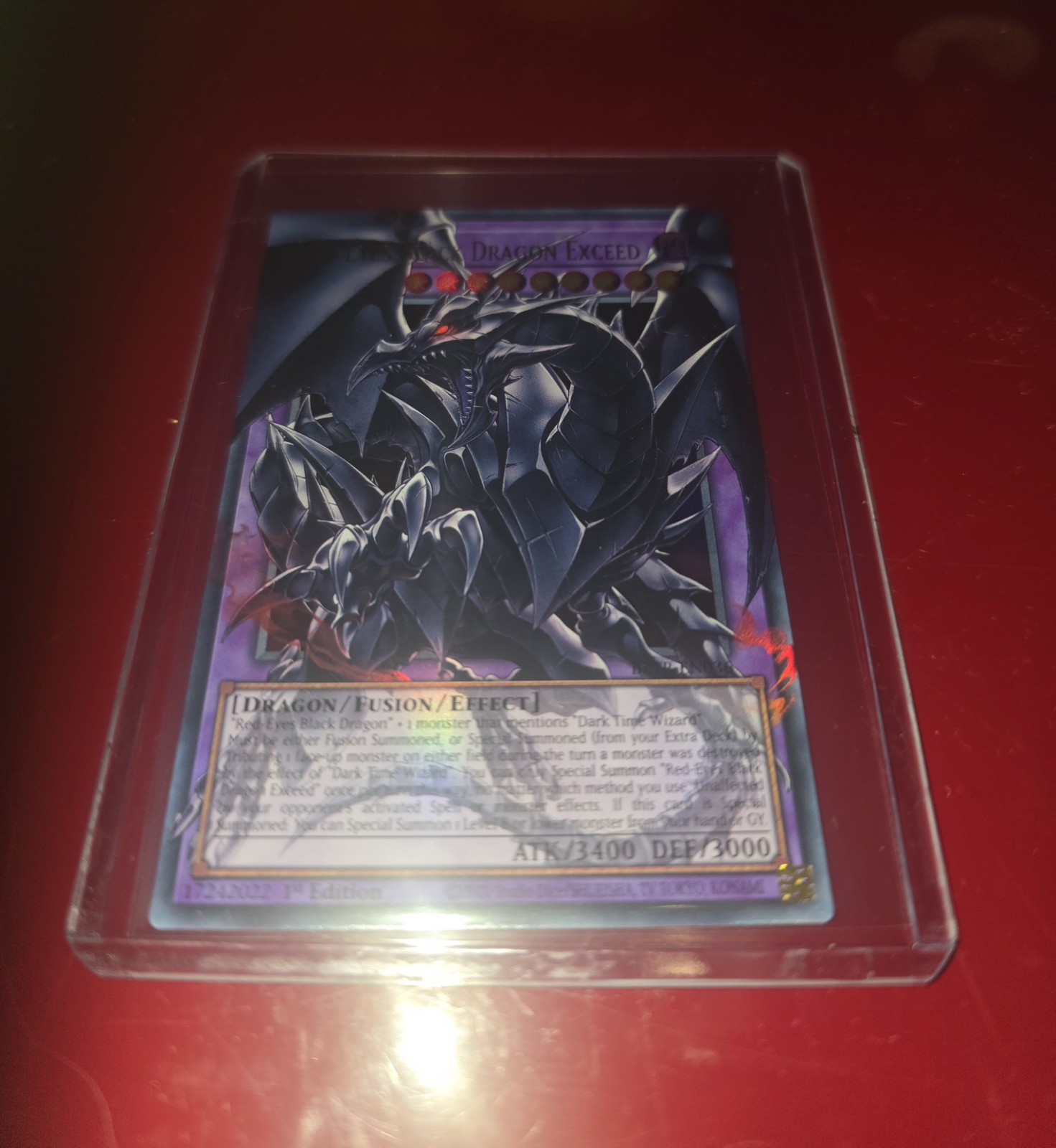 BETB-EN036 Red-Eyes Black Dragon Exceed Overframe Ultra Rare Yu-Gi-Oh