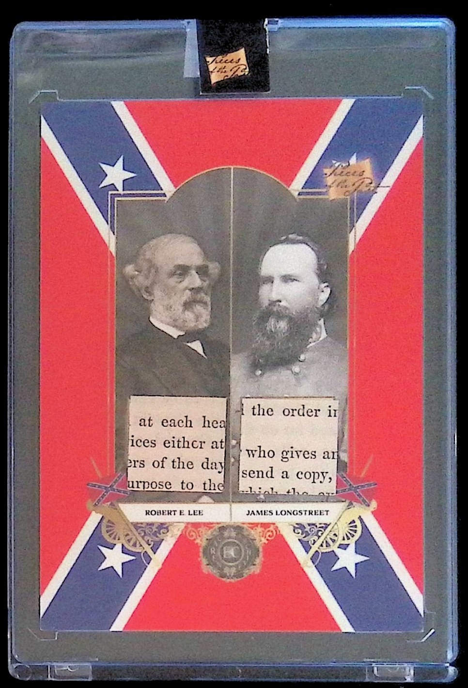 Robert E. Lee & James Longstreet - Unique Relics - 2026 Pieces Caren's Civil War