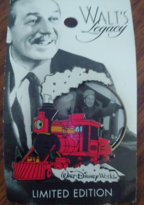 WDW Walt\'s Legacy Collection Walt Disney World Railroad/Train LE Pin 36954