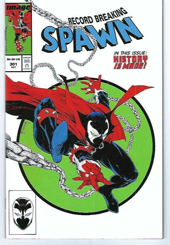 Spawn #301 1st Print Todd McFarlane Variant Cover Image Comics 2019