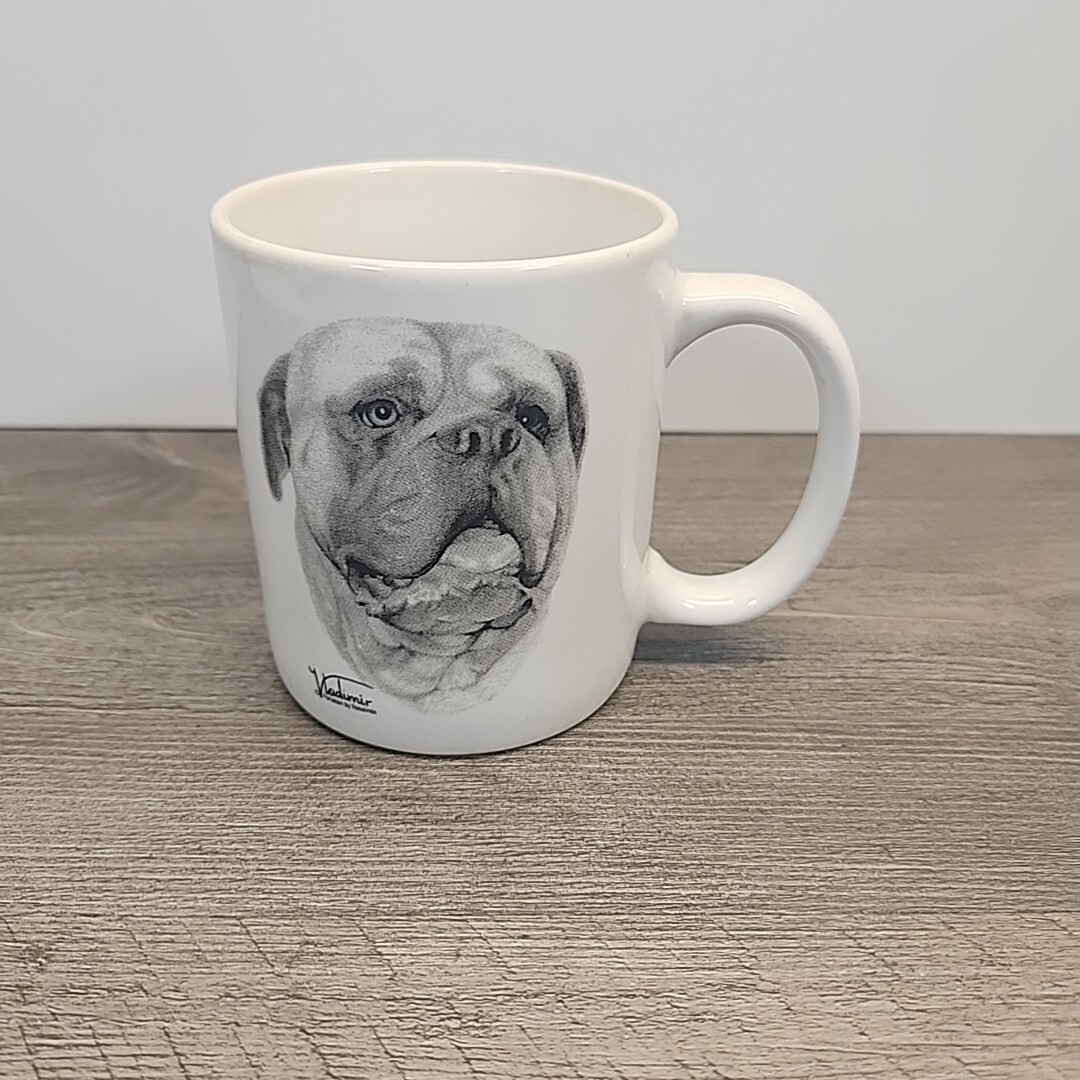 Bullmastiff Coffee Tea Mug Vladimir Porcelain By Rosalinde
