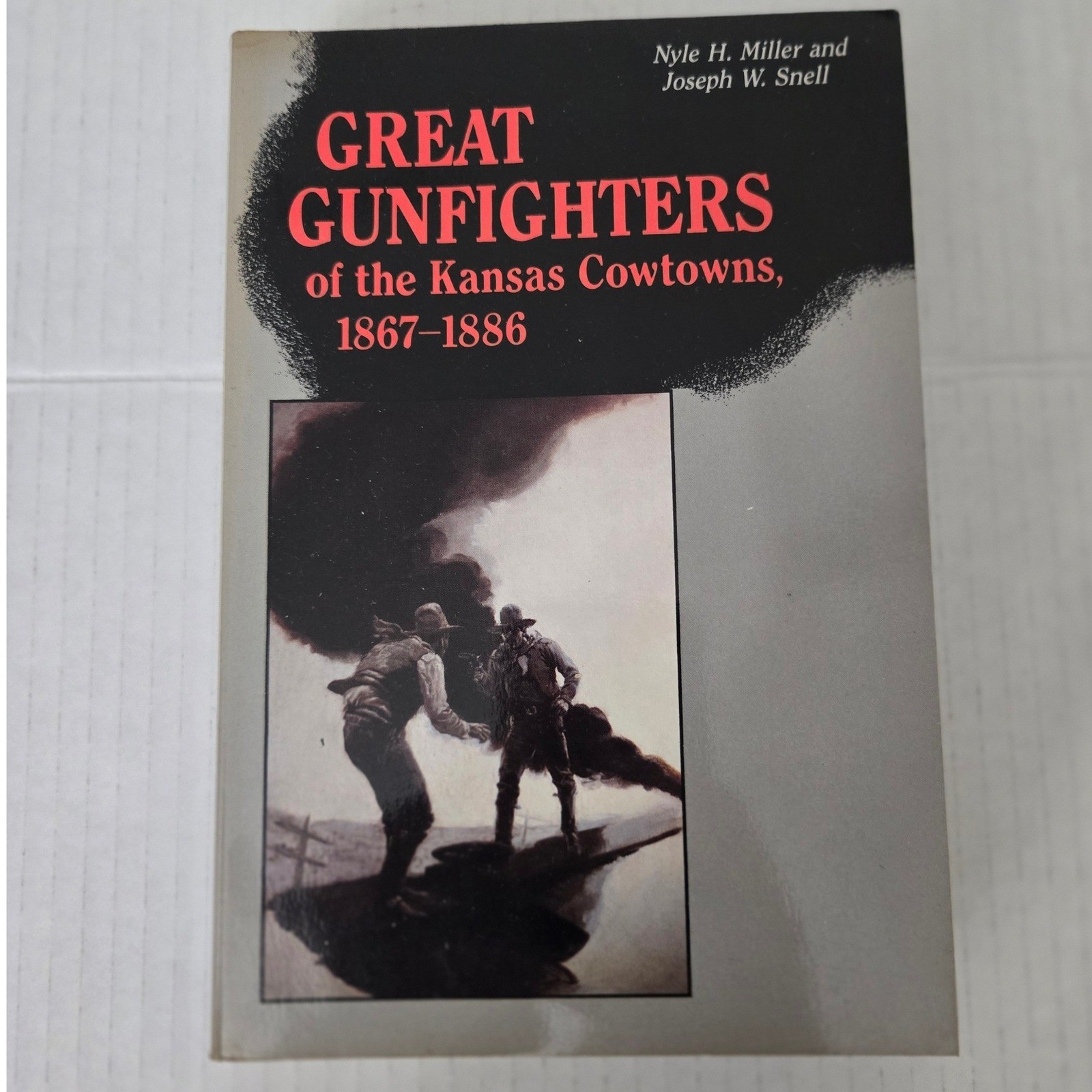 VTG Great Gunfighters of the Kansas Cowtowns Book Bison Western Americana USA