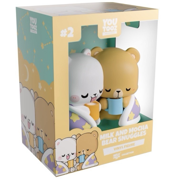 Youtooz * Milk and Mocha Bear Snuggles * Vinyl Figure * NEW * Sold Out