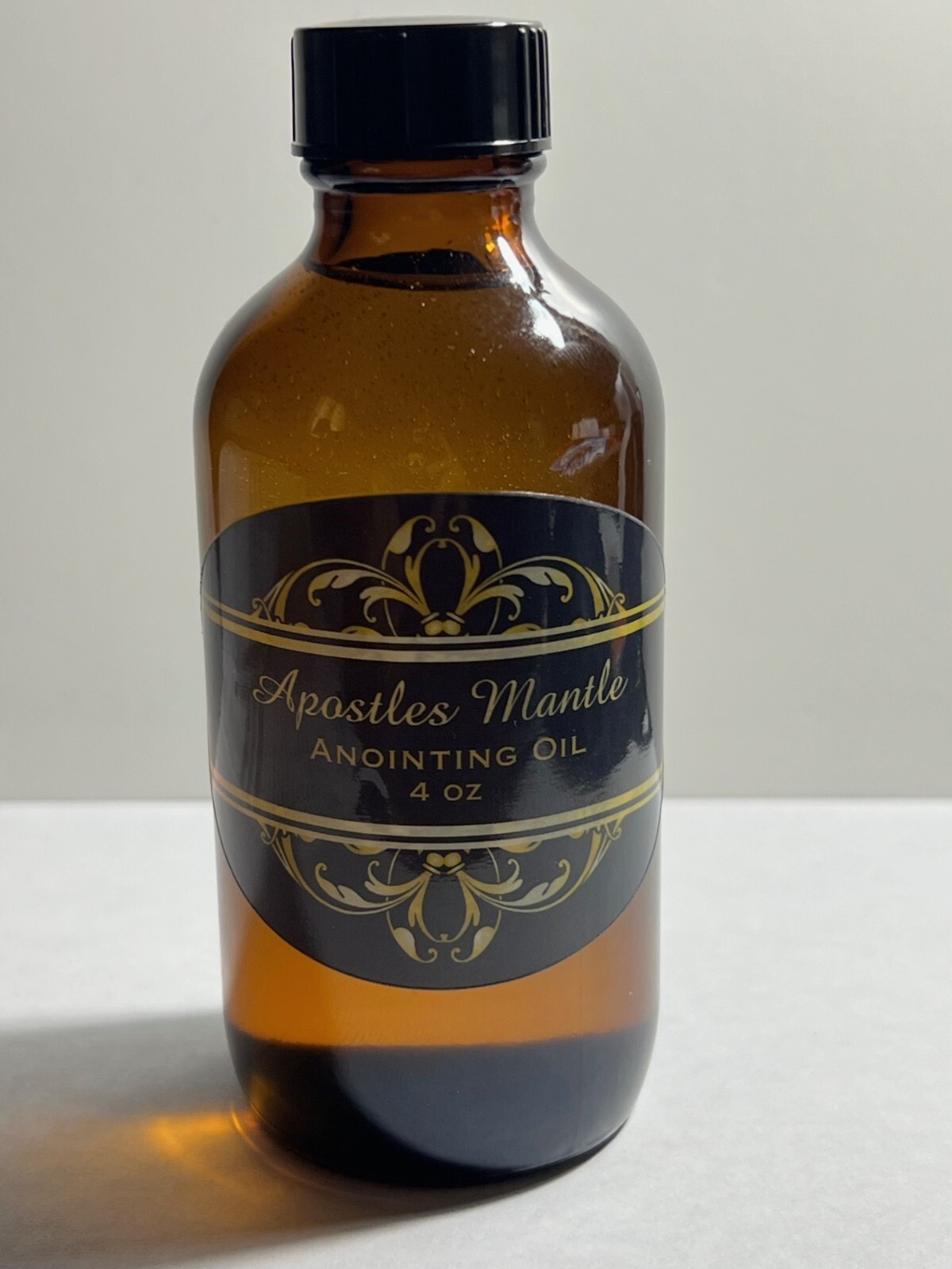 Apostles Mantle Messianic Christian Prayer Anointing Oil  4 oz Large Bottle