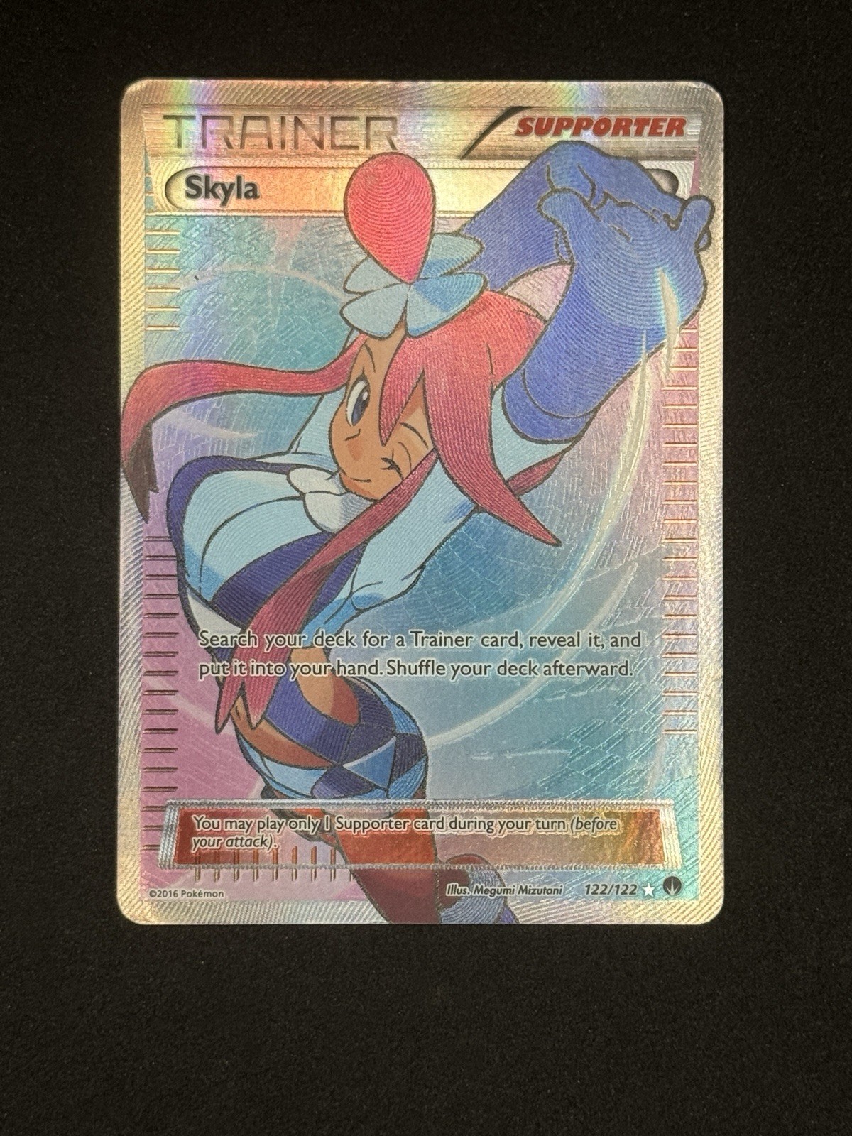 Pokemon TCG Skyla 122/122 Ultra Rare Holo Breakpoint