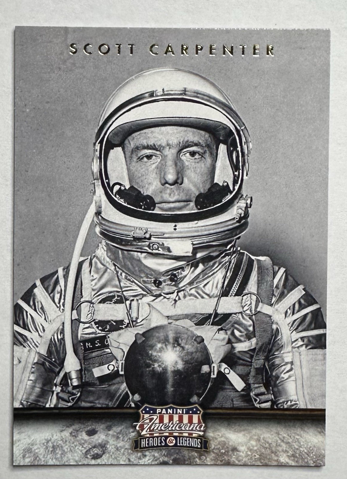 2012 Panini Americana Heroes & Legends Scott Carpenter #110 NASA Astronaut