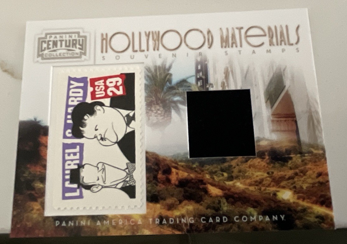 Laurel & Hardy Panini Century Hollywood Materials 15/25