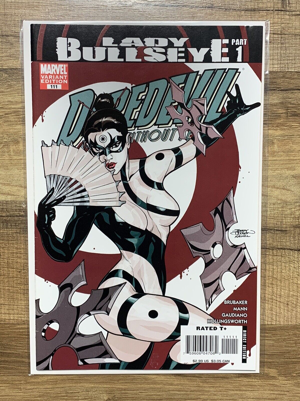 Daredevil #111 (Marvel 2008) 1st App Lady Bullseye Terry Dodson Variant NM