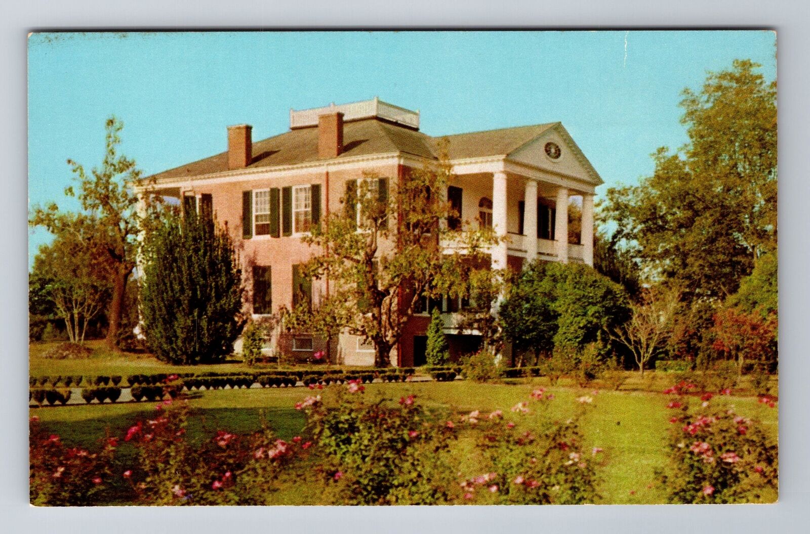 Natchez MS-Mississippi, Rosalie, Antique, Vintage Souvenir Postcard