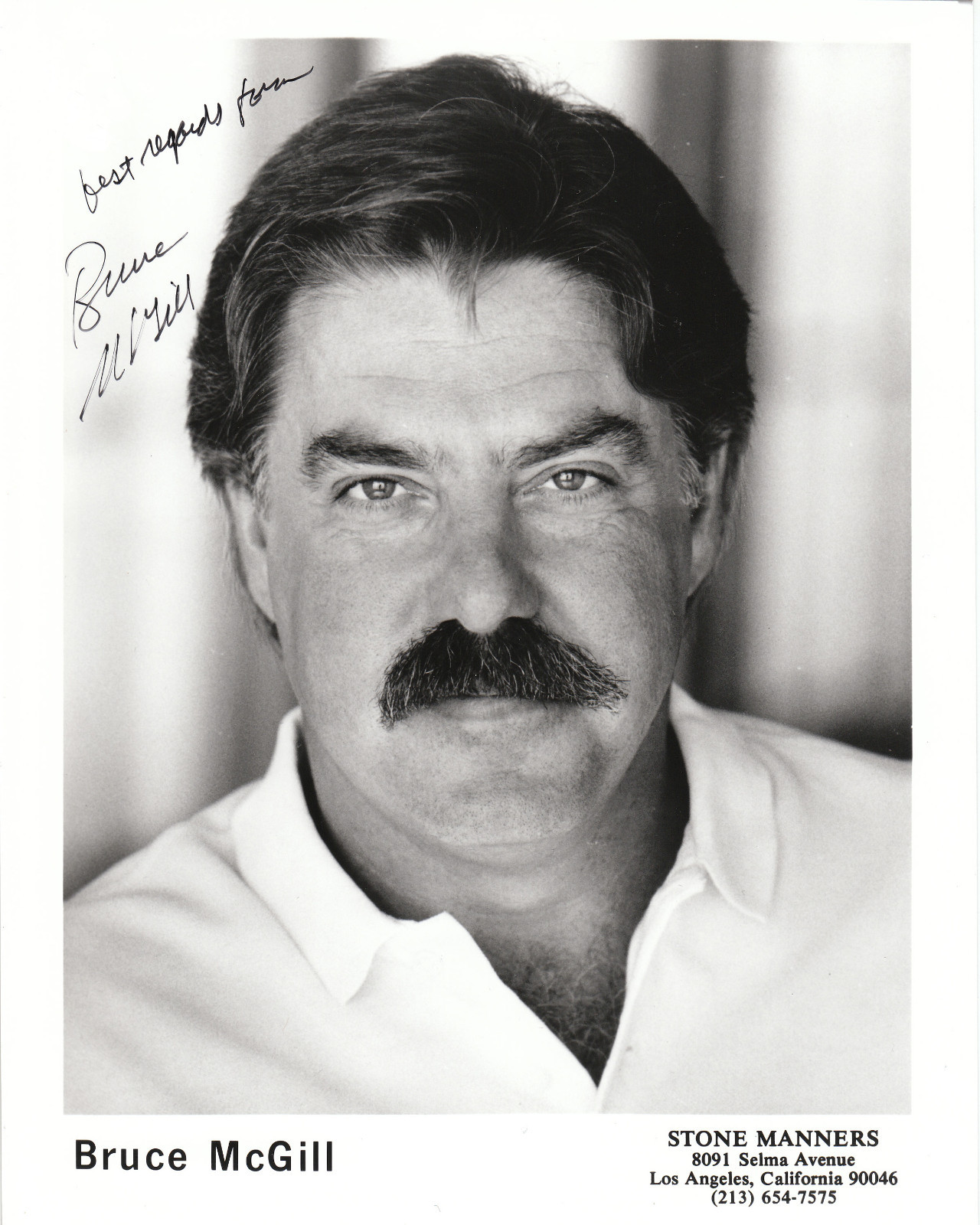 Bruce McGill Autographed 8\