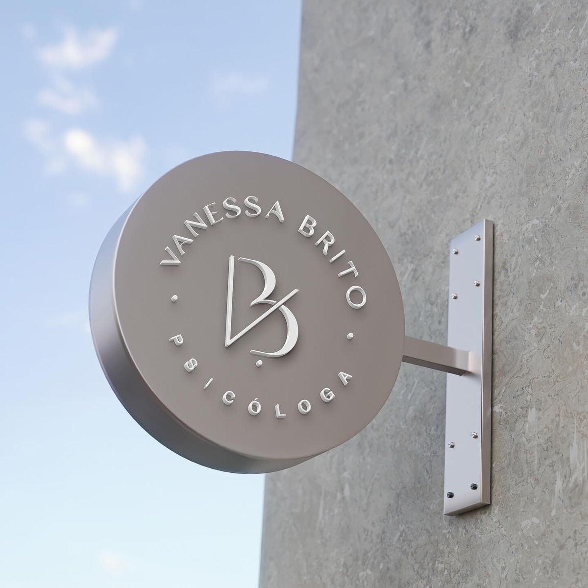 Custom Blade Sign – Double Sided Outdoor Wall Logo Display for Business
