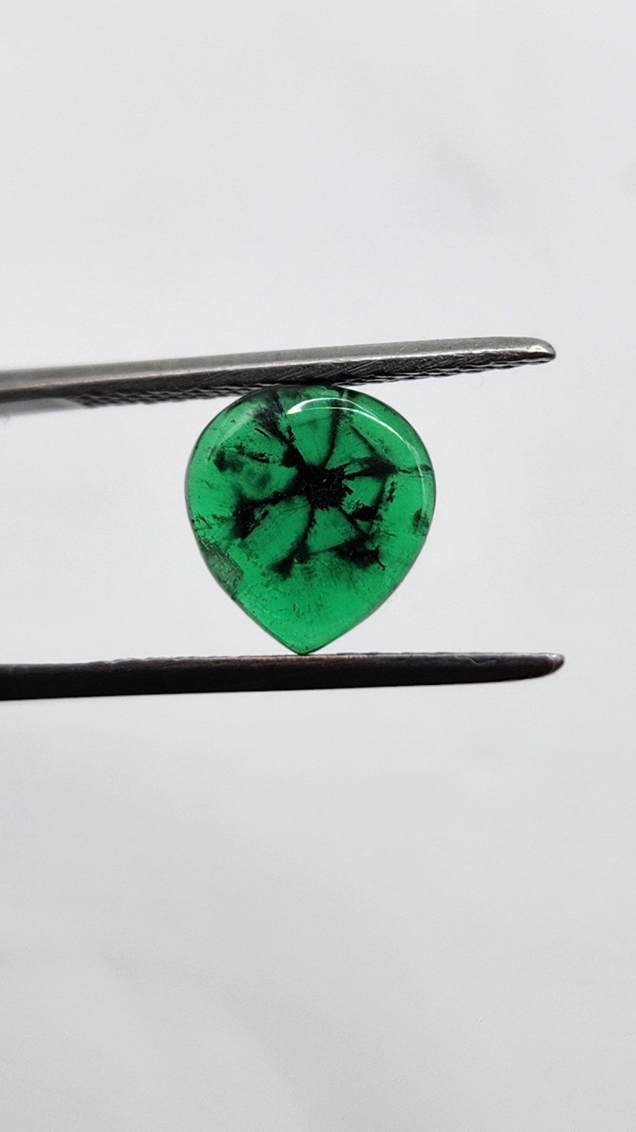 1.91 ct Rare Colombian Trapiche Emerald Natural Specimen Unique Collector Gem