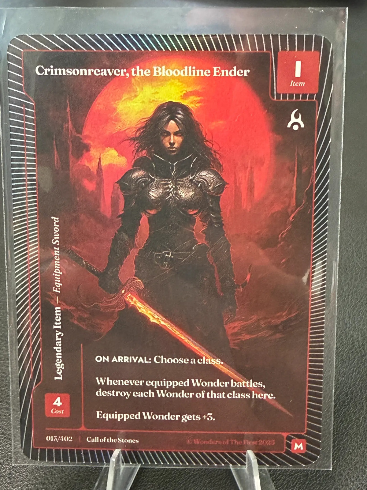 Wonders of the First Call of the Stones Crimsonreaver Bloodline Ender Classic Fo