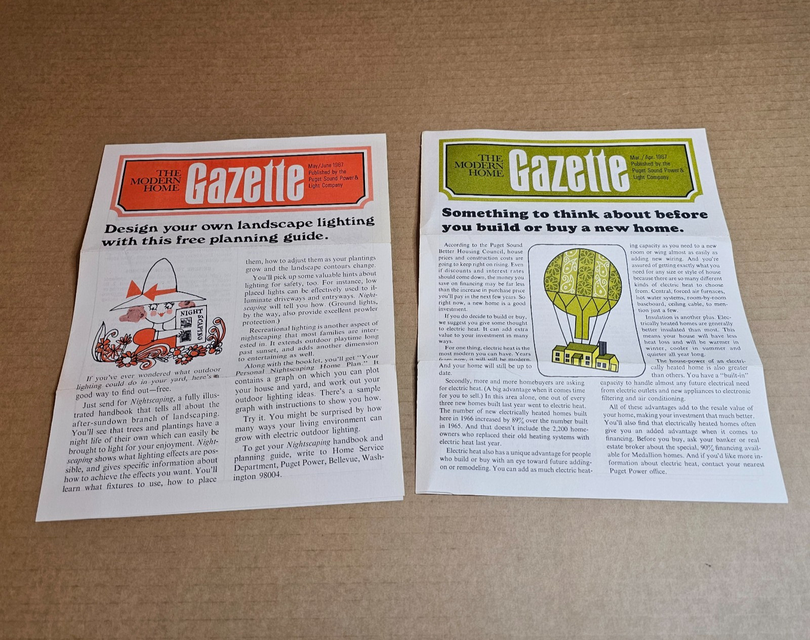 ~2~ 1967 PUGET SOUND POWER & LIGHT COMPANY GAZETTE NEWSLETTERS WASHINGTON HOME