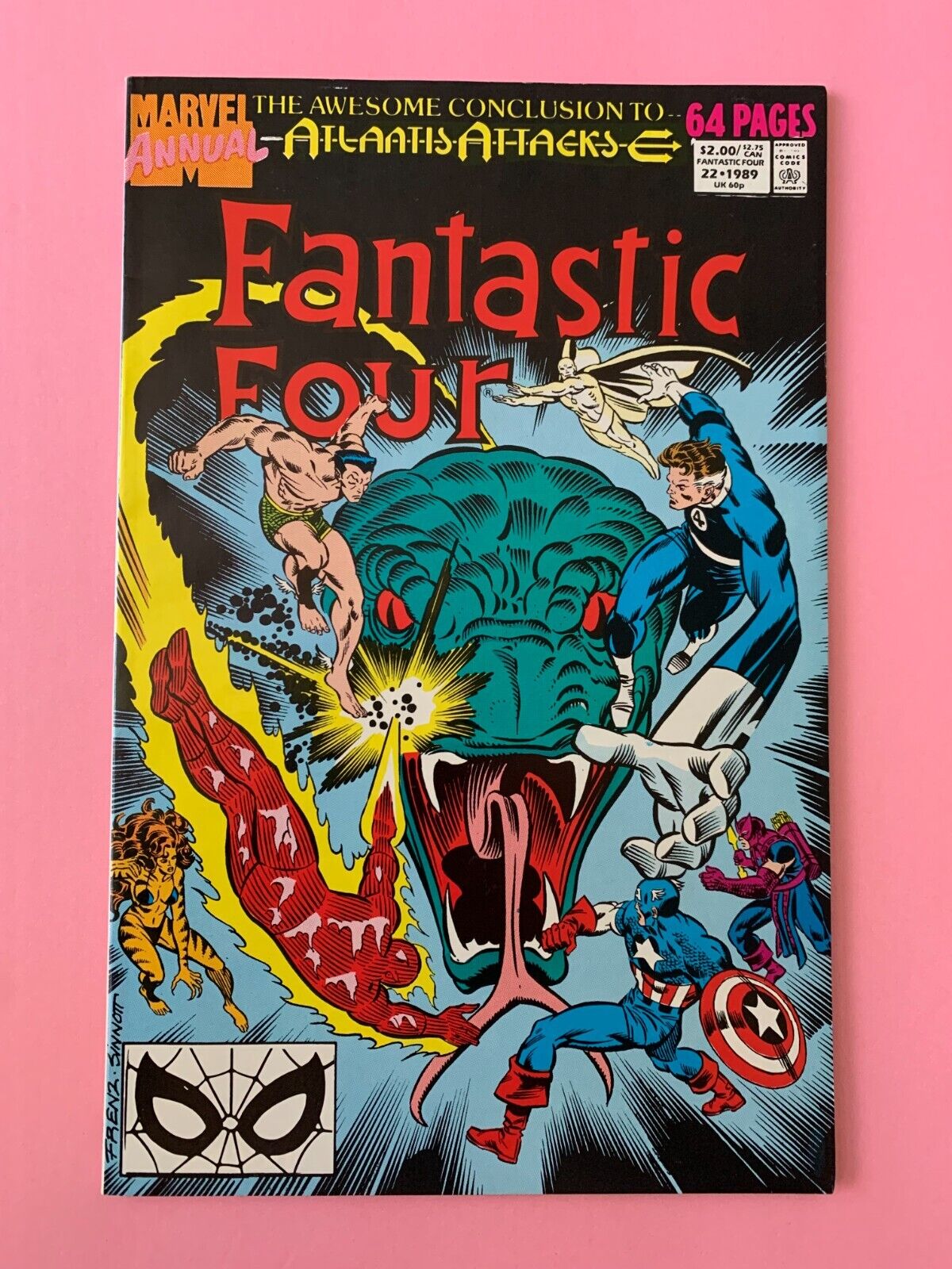 Fantastic Four Annual #22 - 1989 - Vol.1            (5180)