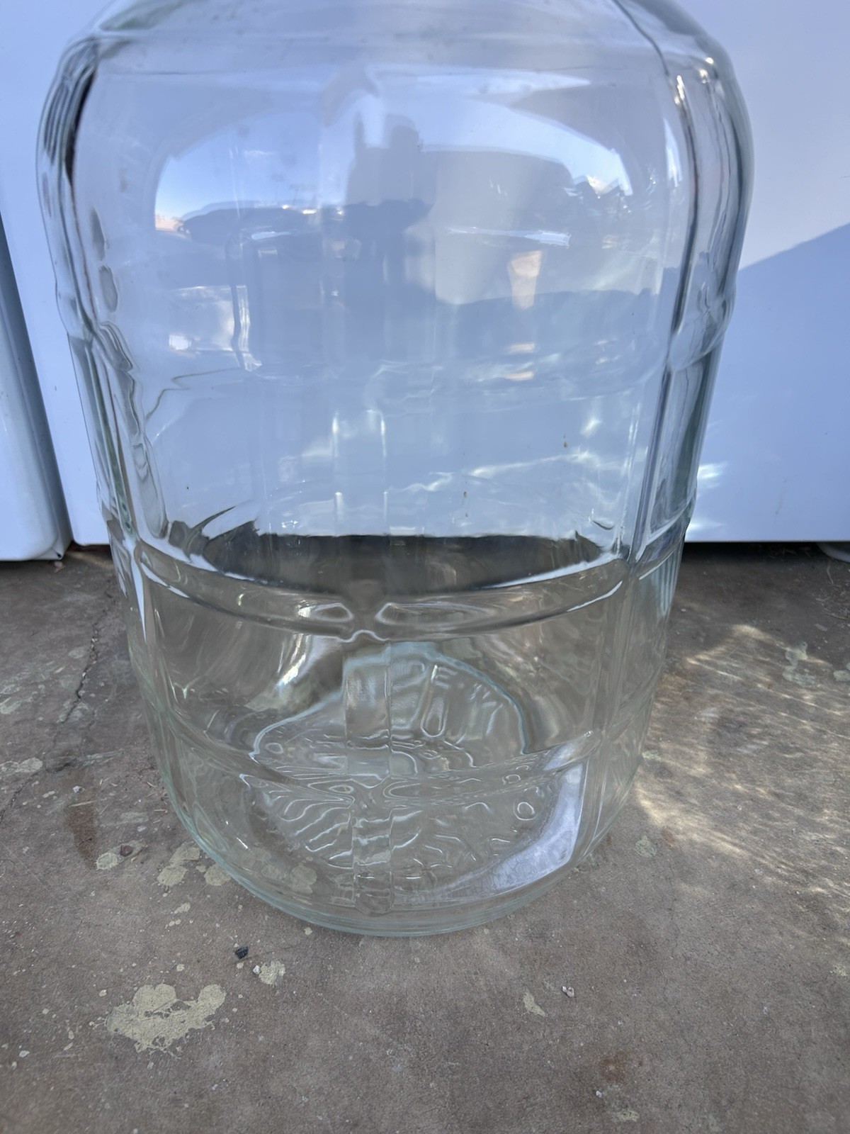 Vintage Crisa 5 Gallon Glass Water Bottle, carboy beer wine In Original Box