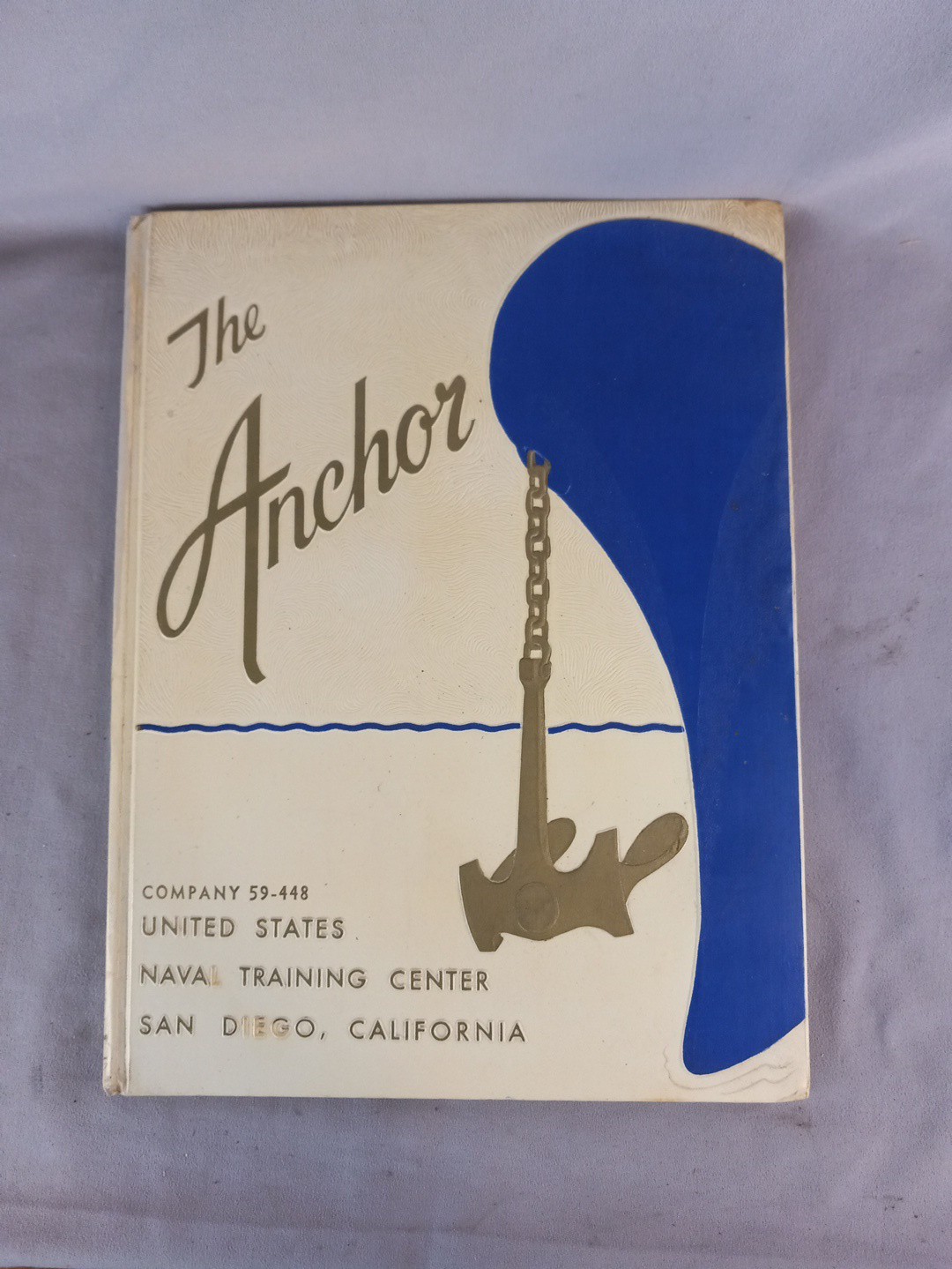 The Anchor Naval Training Center Yearbook | Company 448 | San Diego, CA 1959