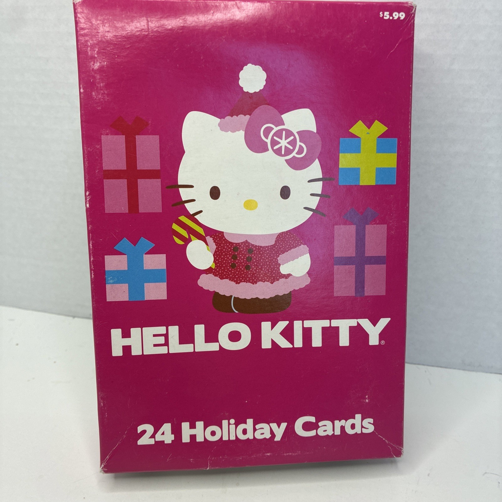 Sanrio 2013 Hello Kitty Holiday Christmas Cards Box Of 23- BRAND NEW Fast Ship