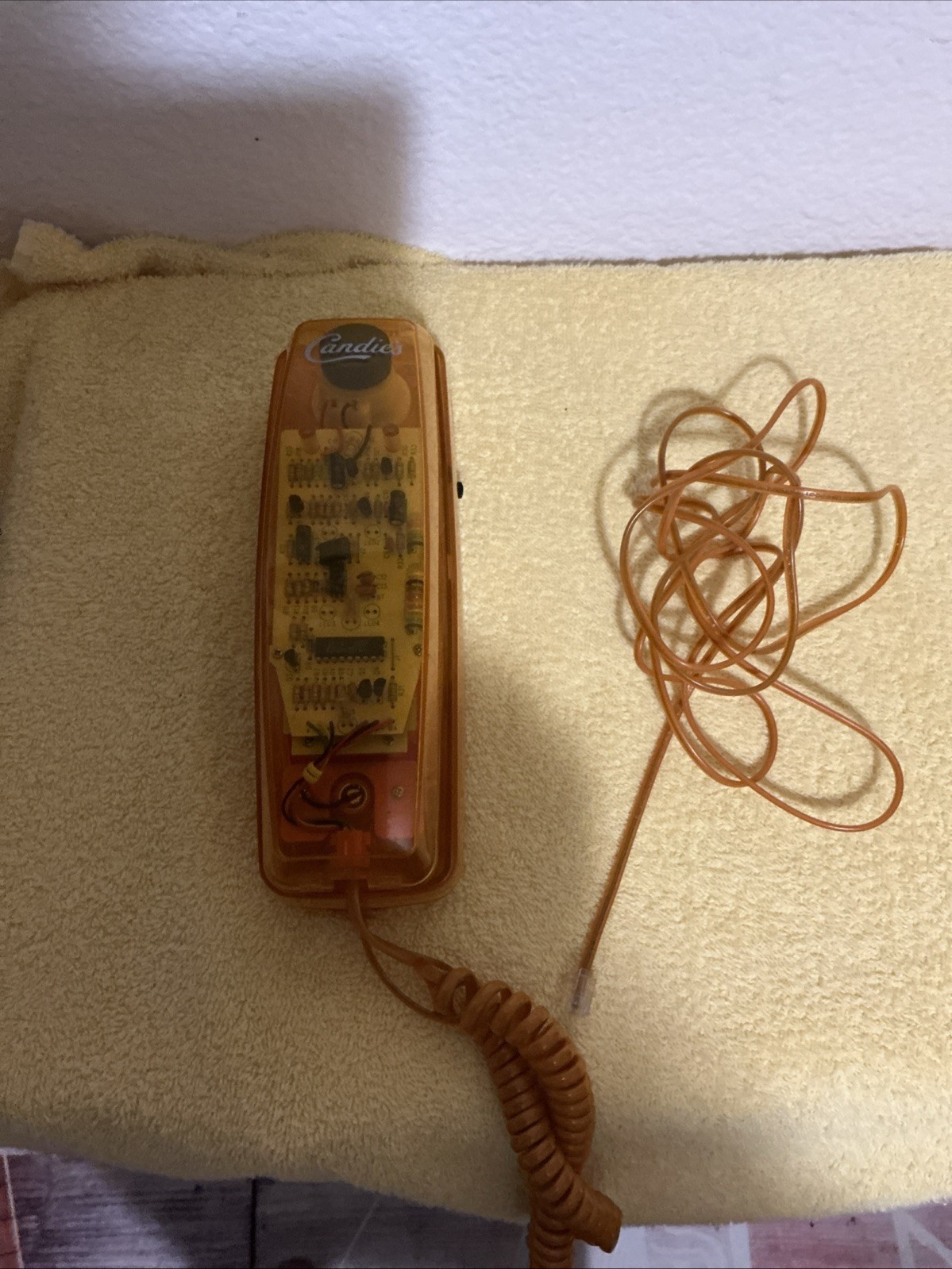 Candies Orange Translucent Vintage Trimline Phone The Bon Marche