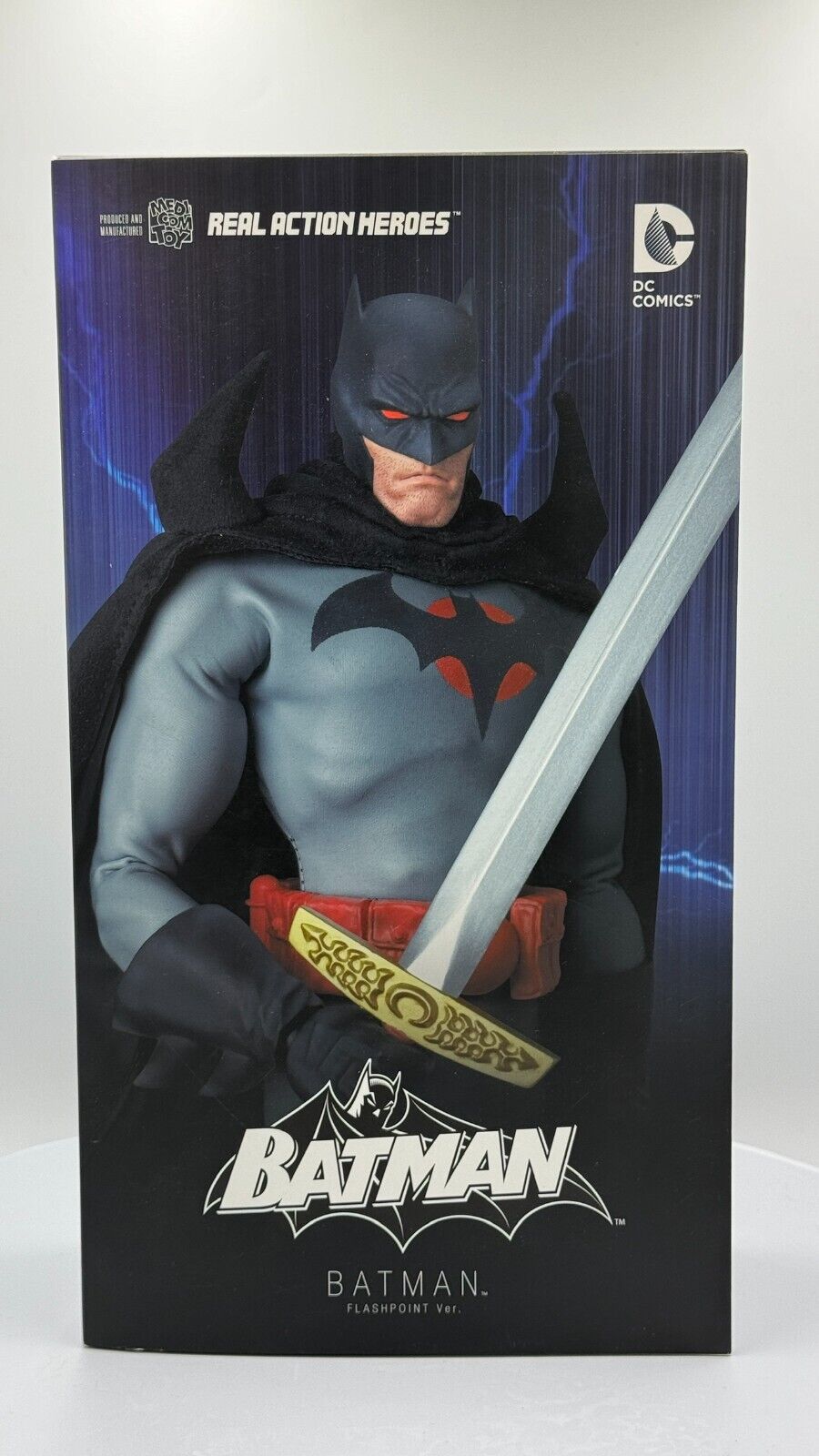 BATMAN FLASHPOINT Ver Action Figure Real Action Heroes MEDICOM SEALED