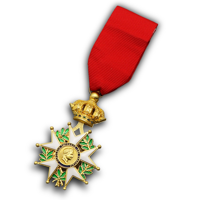 Napoleon Bonaparte Legion of Honor Medal French Imperial Award Knight Medal