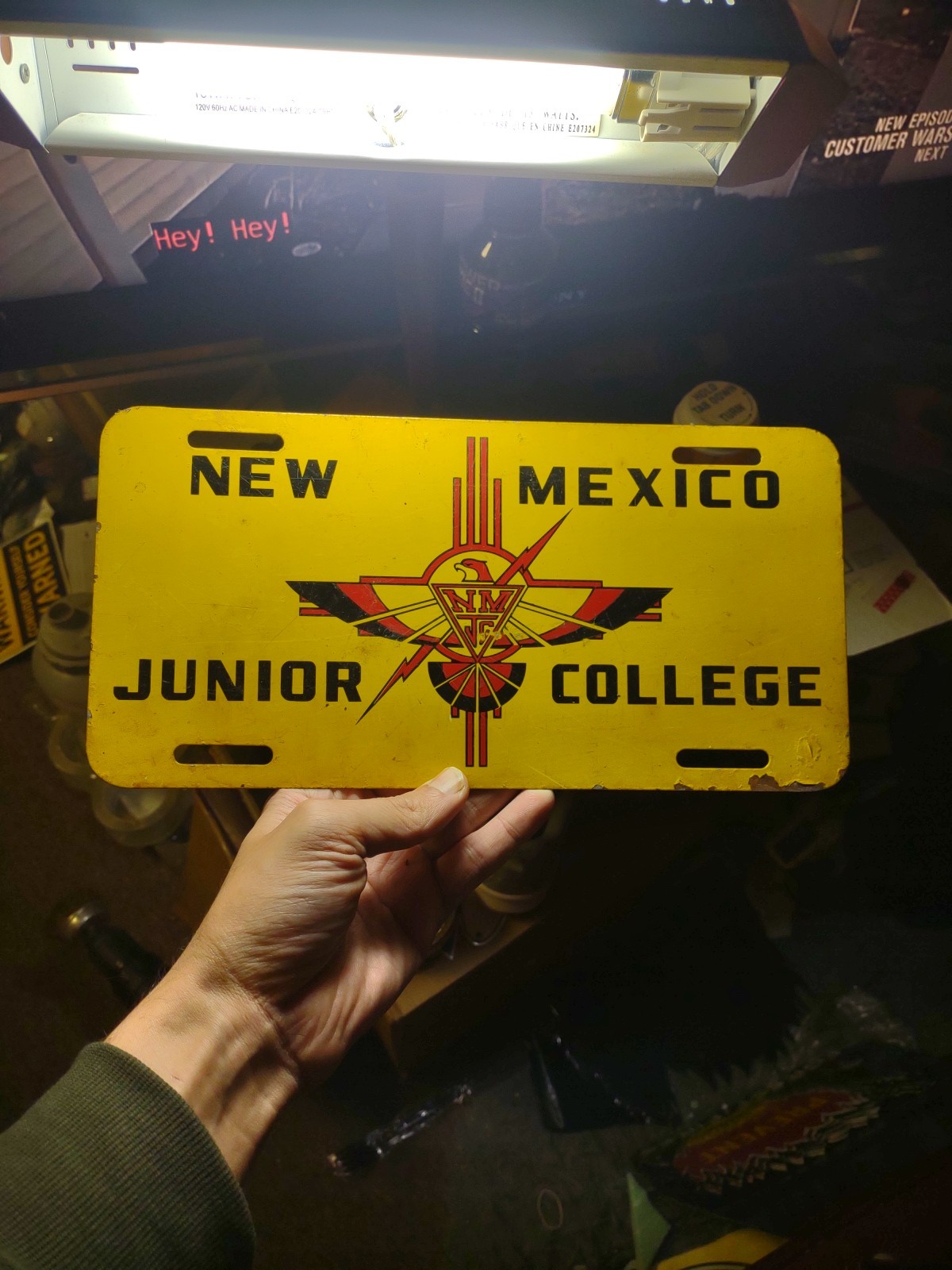 VTG RareNew Mexico Junior College Metal Dealership Badge Emblem Tag Dealer VTG RareNew Mexico Junior College Metal Dealership Badge Emblem Tag Dealer